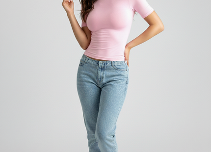 Soft Stretchy Women's Short Sleeve T-Shirt