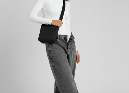 Solid Crew Neck Skinny Bodysuit