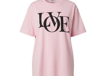 Womens Oversized 'Love' design Short Sleeves T Shirt
