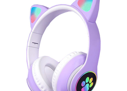 Adorable Cat Ears Wireless B39 Headphones