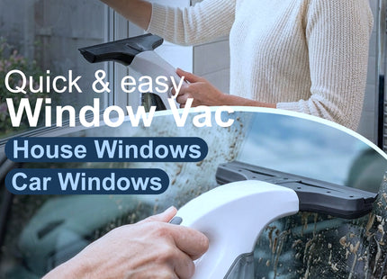 WSGenie Electric Window Vacuum Cleaner quick and easy to use