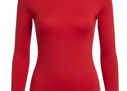 Women's Mock Turtleneck Rayon Jumpsuit