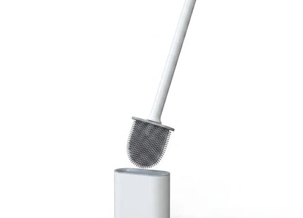 Silicone Toilet Brush with Wall Mount WSGenie