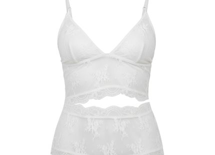 Lace Stitched Tank Top