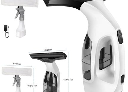 WSGenie Electric Window Vacuum Cleaner size and proportions