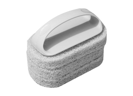 WSGenie Soap Scum Remover Pad Set — in use on bath