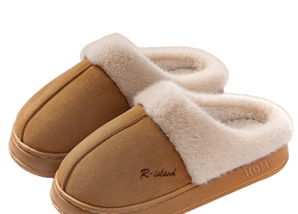 Recci Cozy Plush Lined Winter Slippers Unisex