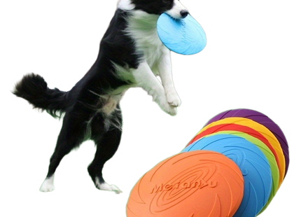 Multi-choice Colour Flying Disc Dog Toy