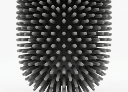 Silicone Toilet Brush with Wall Mount WSGenie