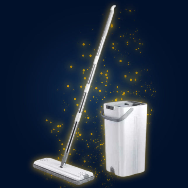 Flat Mop & Bucket Set WSGenie