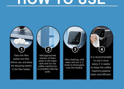 Coffee Machine Descaling Tablets WSGenie