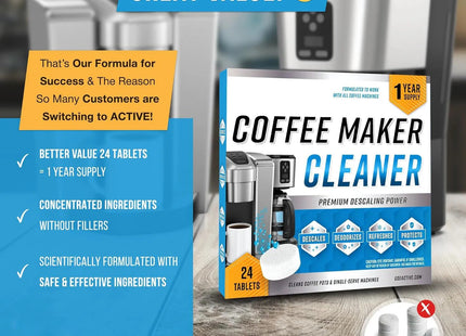 Coffee Machine Descaling Tablets WSGenie