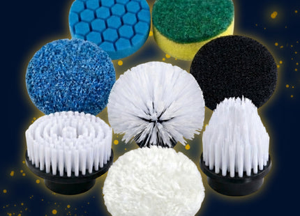 Electric Spin Scrubber Replacement Brush Heads WSGenie