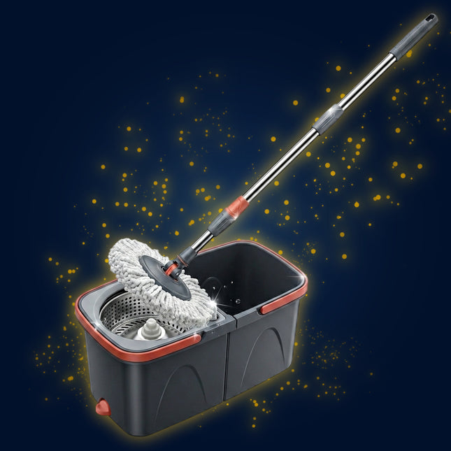 Rotating Spin Mop & Bucket Set WSGenie